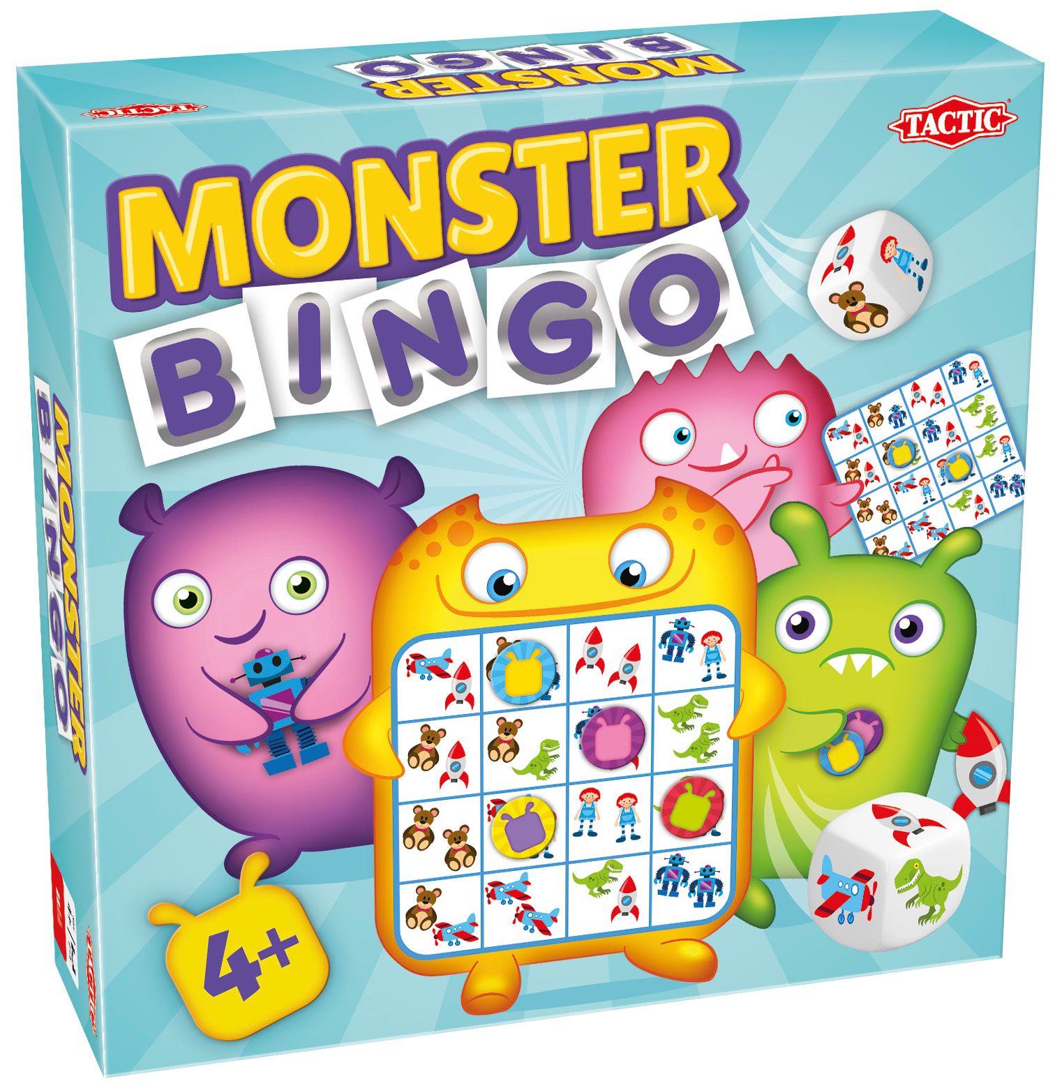 Tactic Monster Bingo - Bordspel - Meerkleurig