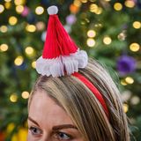 Ginger Ray 2 kerstmutsen hoofdband