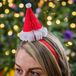 Ginger Ray 2 kerstmutsen hoofdband