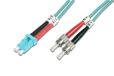 DIGITUS Glasvezel patchkabel, duplex, LC naar ST MM OM3 50/125 µ, 5 m