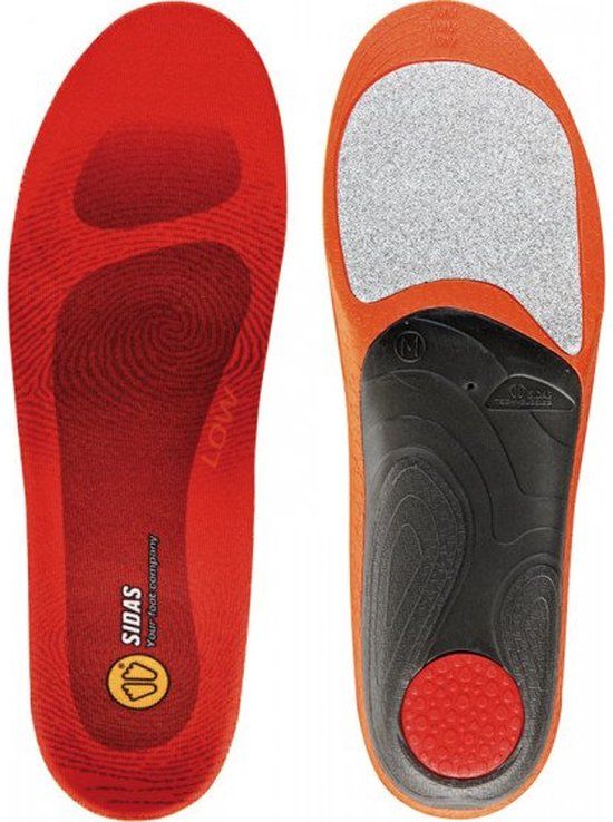 Sidas 3feet Low arch Winter Inlegzolen - Maat XL (44/45) - Unisex - Multi color