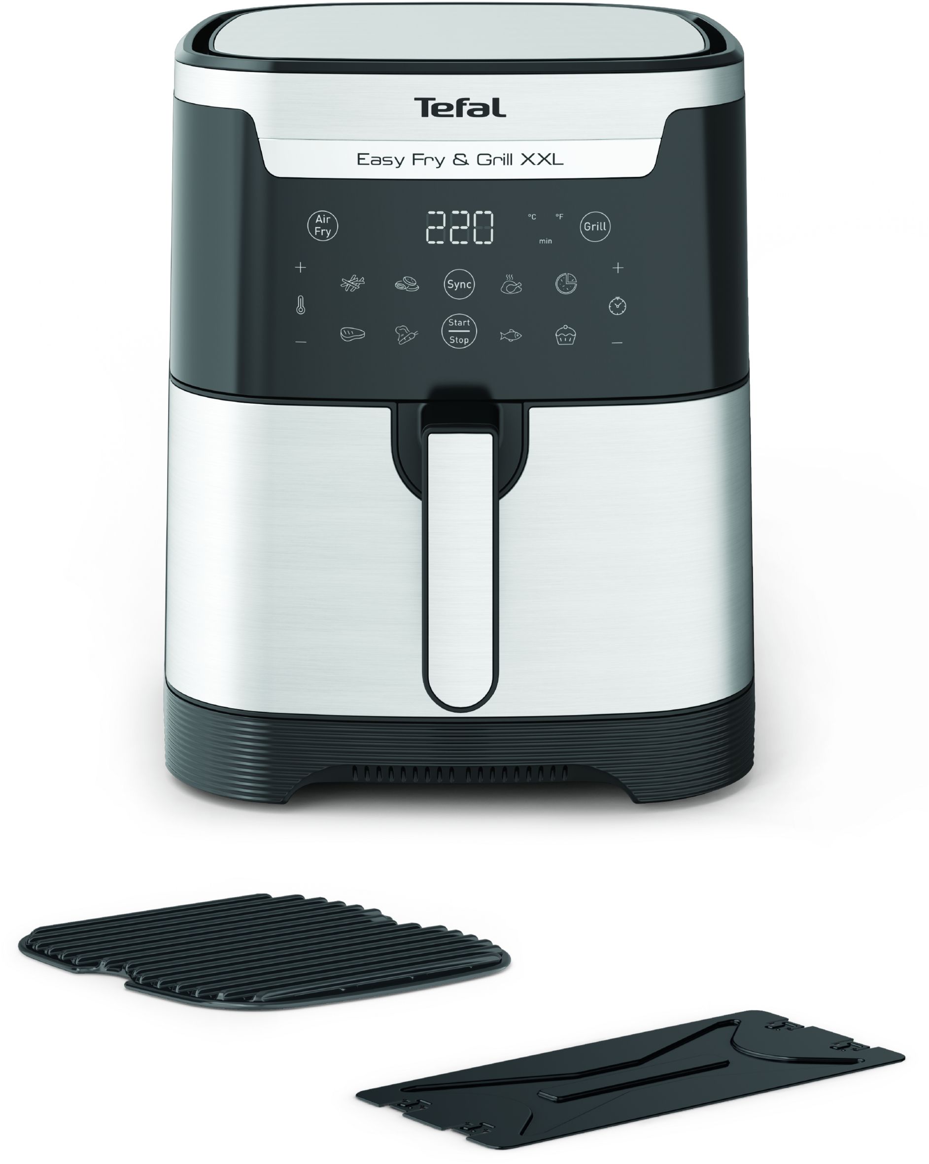 Tefal Easy Fry & Grill XXL EY801D - 2-in-1 Airfryer - 6.5L - 1650W