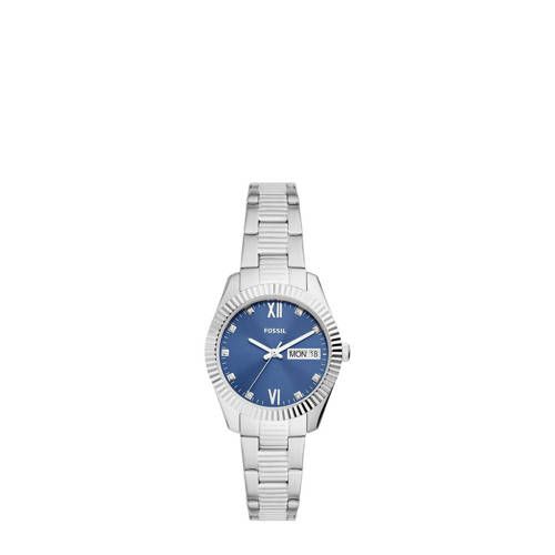 Fossil Scarlette ES5197 Zilverkleurig Horloge