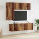 Maison Exclusive - meuble TV, 5 pièces. Fabriqué en bois recyclé et fibre de bois