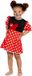 Wilbers & Wilbers Minnie Mouse Jurk Meisjes Rood/Zwart Maat 92