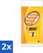 Bic - Lames de rasoir - Lames de rasoir jetables - 5 lames - Lot économique - 2 pièces