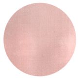 Mia's Teppiche Olivia Tapijt woonkamer roze 120x120 cm rond modern zacht effen pluizig laagpolig (19 mm) antislip wasbaar tot 30 graden, 100% polyester, 15 cm