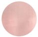 Mia's Teppiche Olivia Tapijt woonkamer roze 120x120 cm rond modern zacht effen pluizig laagpolig (19 mm) antislip wasbaar tot 30 graden, 100% polyester, 15 cm