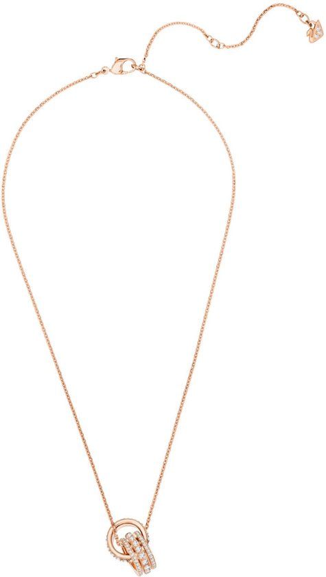 Swarovski Further Pendant Double rosÃ©kleurig 5419853