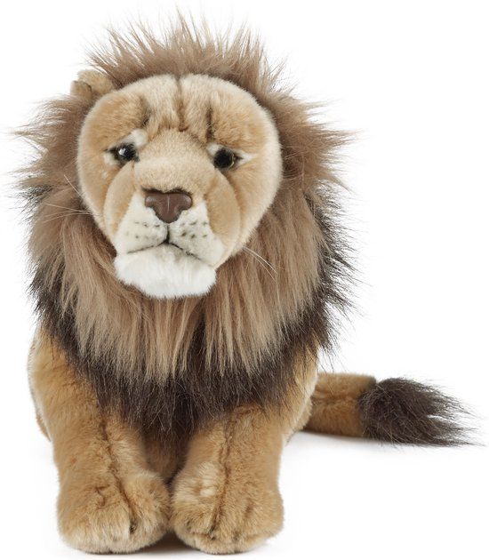 Living Nature Knuffel Leeuw groot, 45 cm