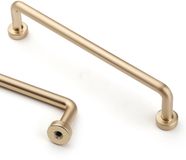 Ibenzoa® Elegante goudkleurige meubelgrepen voor keukenkasten en kledingkasten met zinklegering