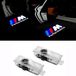 TOVBMUP Lumière de bienvenue de porte - Lot de 2 - Convient pour BMW X3 Série F25 2011-2017 Projecteur de porte - Lumière de bienvenue d'éclairage de porte