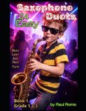 24 Libri GmbH Saxophone Duets- 24 Easy Saxophone Duets