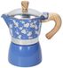 Tognana Porcellane Moka Express, Blauw, Aluminium, 3 kopjes