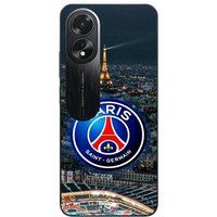 Oppo Etui PSG logo stadion nacht Eiffeltoren Maniacase