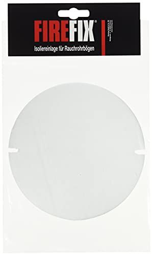 FIREFIX Isolerende inleg voor poetsdeuren van FIREFIX-rookbuisbochten universeel voor ø 120 mm tot ø 200 mm
