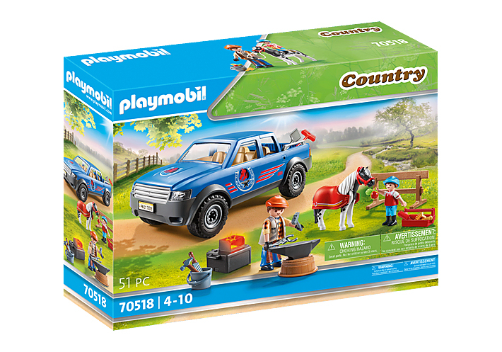 Playmobil Playmobil 70518 Country Mobiele Hoefsmid