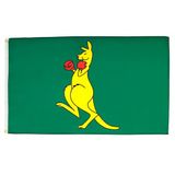 AZ FLAG Boksende kangoeroe 90x60 cm Polyester 100D 2 Ringen
