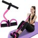 Bande de résistance en latex pour le fitness, avec 6 bandes de résistance, élastique, adapté au yoga, à la perte de poids et à l'étirement.