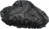Zwarte Satijnen Slaapmuts voor Dames - Haarverzorging, Nachtmuts, Chemo Hoofddeksel