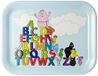 Barbapapa BA915F Dienblad met Alfabet Design