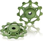 XLC derailleurwielset alu gefreesd groen