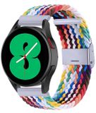 By Qubix Qubix Huawei Watch 5 (42mm) Braided Nylon Bandje - Multicolor