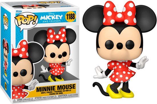 Funko Pop! Disney: Mickey And Friends - Minnie Mouse #1188 | Action Figure