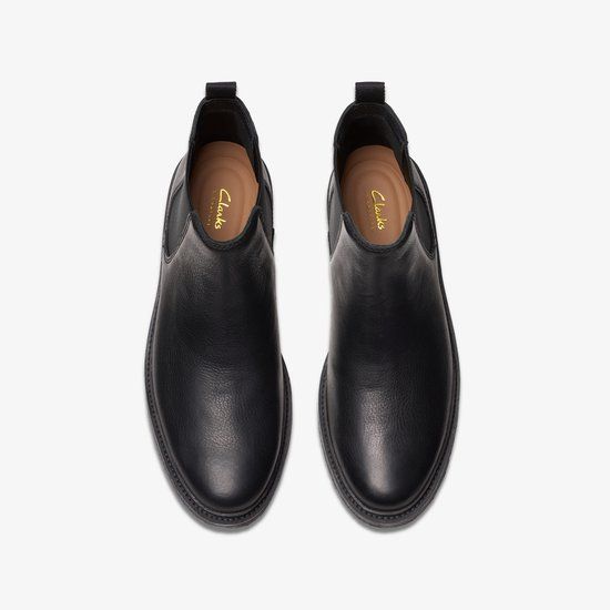 Clarks Clarkdale Easy Chelsea Boots - Black - Size 43