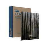 Kimberly-Clark Professional ICON-blende 58830, design ebbenhoutnerf, voor de automatische handdoekdispenser