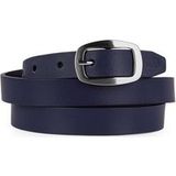 Lois - Damesriem van echt leer, riem voor dames met metalen riemgespen voor dagelijks gebruik, merk Marine
