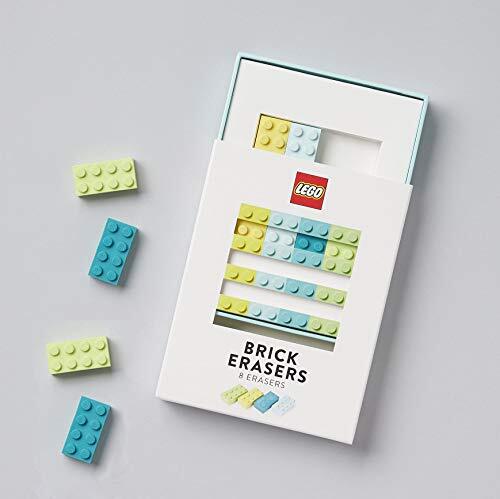 ABRAMS UK LEGO Brick Erasers: 8 Erasers