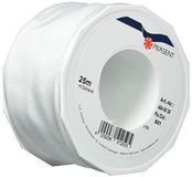 Präsent Lyon Bedraad Taflint Wit 60 mm Breedte, 25 m Lengte