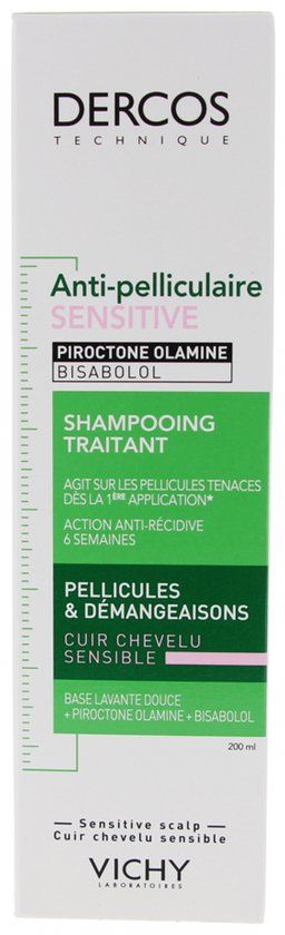 Vichy Dercos Anti-Roos Shampoo - Gevoelige Hoofdhuid - 200ml