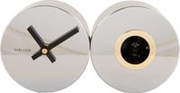 Karlsson Koekoeksklok Duo Cuckoo Plated - Zilver - 26x7.2x13cm - Wandklok Scandinavisch