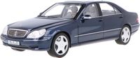 Geen automerk Norev Mercedes-Benz S55 AMG (W220) 2000 1:18 Blue Metallic Modelauto