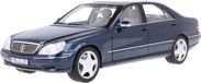 Geen automerk Norev Mercedes-Benz S55 AMG (W220) 2000 1:18 Blue Metallic Modelauto