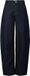 Pieces Jeans Pcgrace Mw Barrel Ank Jeans Noos Bc 17165934 Dark Blue Denim/rinse Dames Maat - W27 X L32