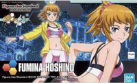 Merkloos Bandai Gundam - Build Fighters Try: Figure-rise Standard - Fumina Hoshino Model Kit