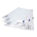Rapesco 0796 Zippi-Map met Kunststof Rits, Transparant, A4+, Set van 25