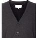 Maison Margiela Cardigan homme gris en laine