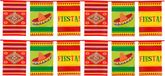 Boland Mexicaanse vlaggenlijn - 2x - 10 meter - kunststof