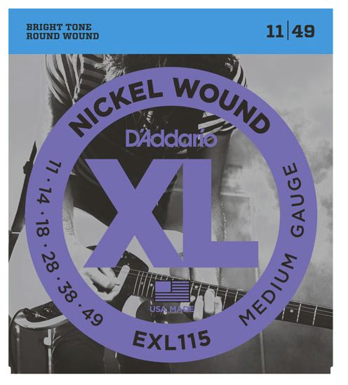 D'Addario EXL115 - Snaren voor muziekinstrumenten