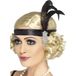 Smiffys Black Satin Charleston Headband