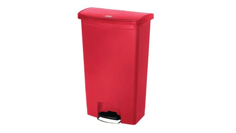 Rubbermaid 1883568 Vuilnisbak - 68 Liter - Rood