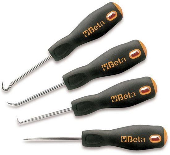 Beta Tools 4-delige Kraspenset 1687/S4 staal
