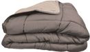 TOISON D'OR Couette bicolore en microfibre 400 gr/m2 140x200 cm