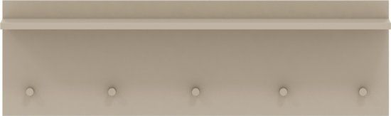Cabino Wandplank Rome Clay Beige MDF/Spaanplaat 90x16x13cm