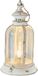 LOBERON Lanterne LED Lomera blanc antique