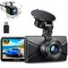 WOLFANG Dash Cam Front en Rear 2.5K